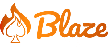blaze spins logo light
